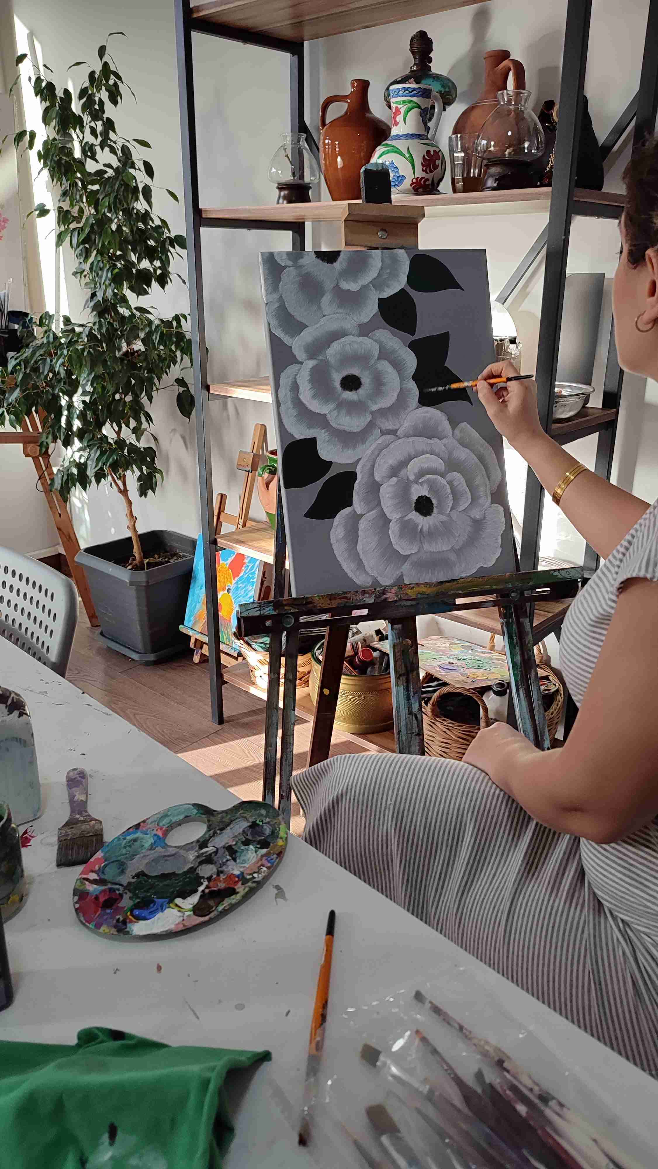 Resim Dersi Eğitimlerimizden Kareler