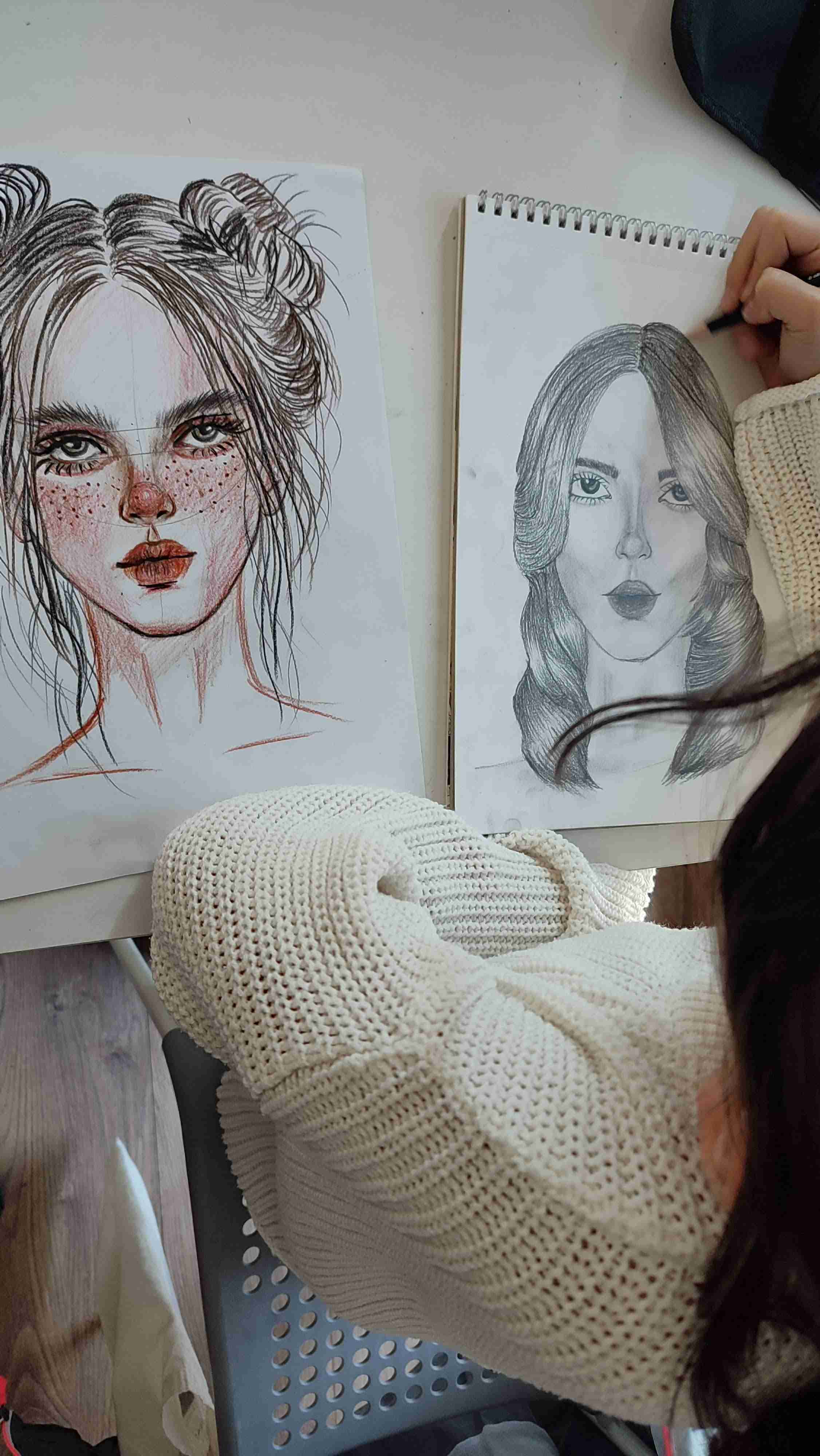 Resim Dersi Eğitimlerimizden Kareler