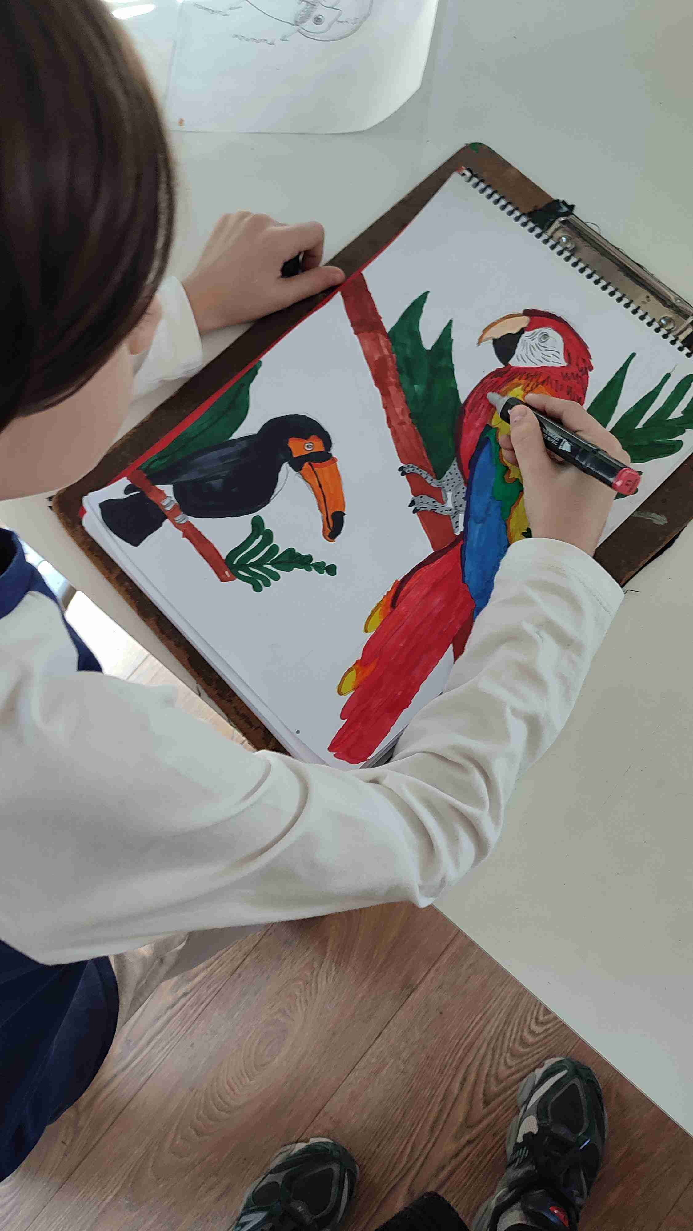 Resim Dersi Eğitimlerimizden Kareler