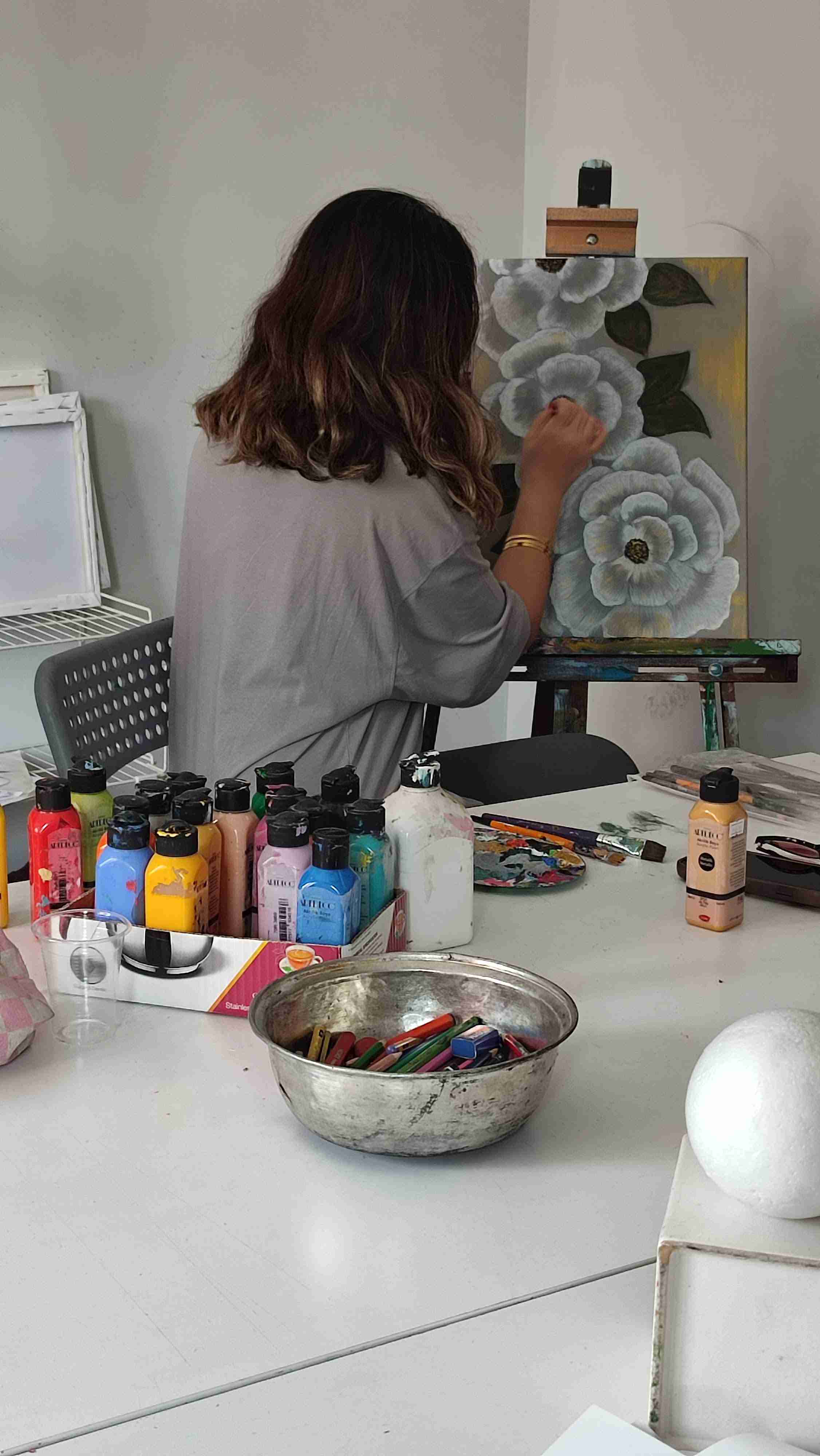 Resim Dersi Eğitimlerimizden Kareler