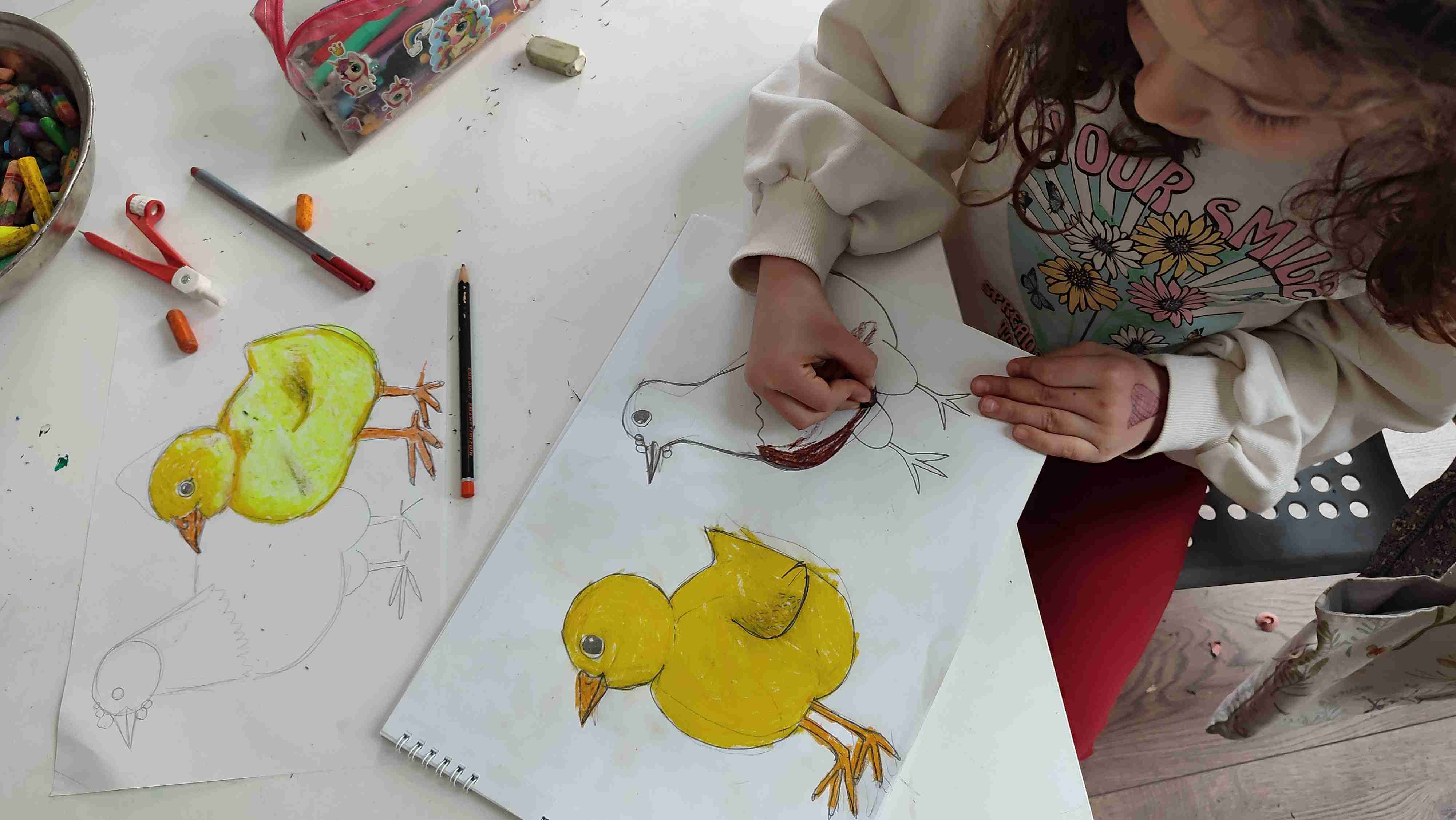 Resim Dersi Eğitimlerimizden Kareler