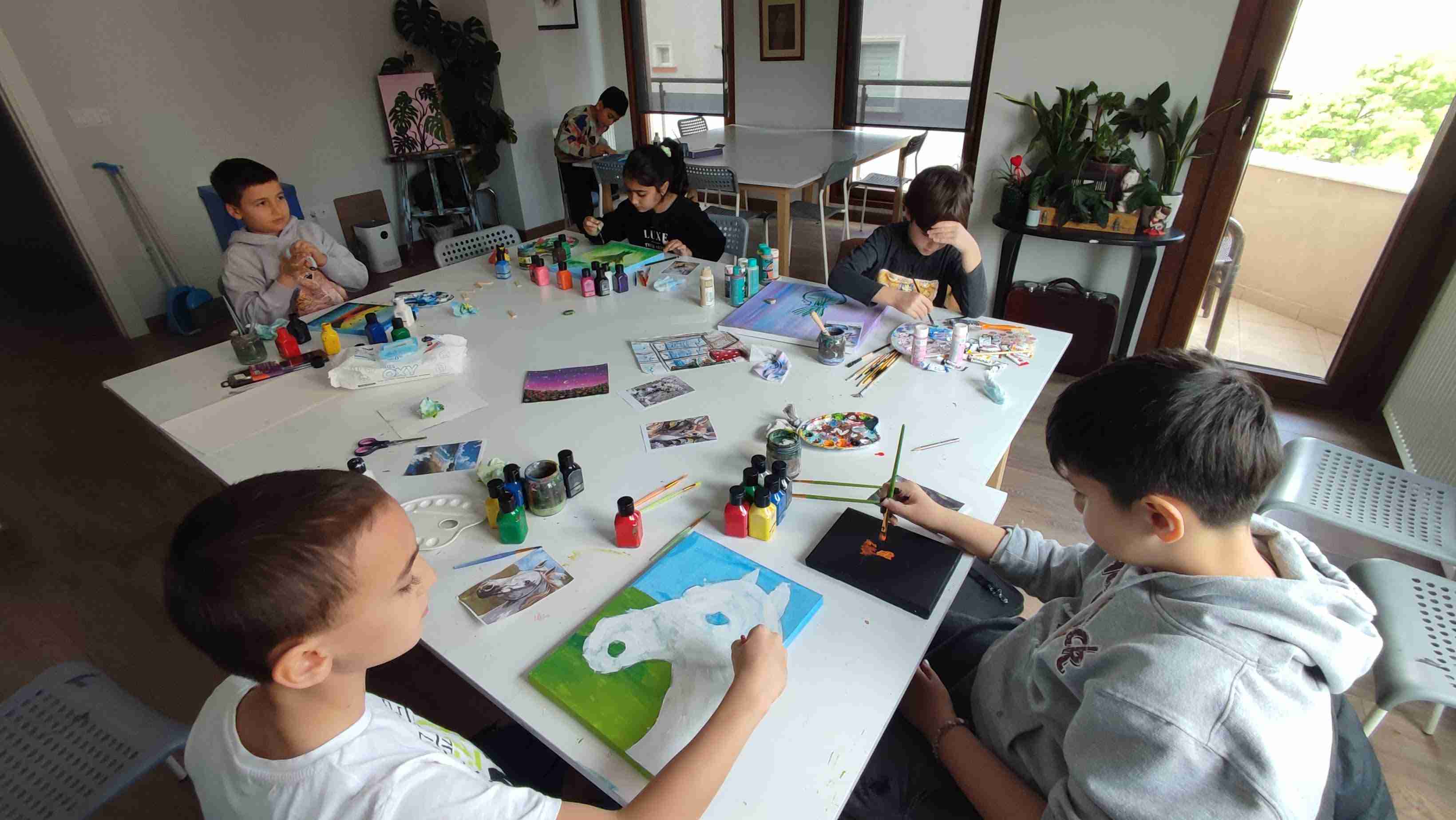 Resim Dersi Eğitimlerimizden Kareler