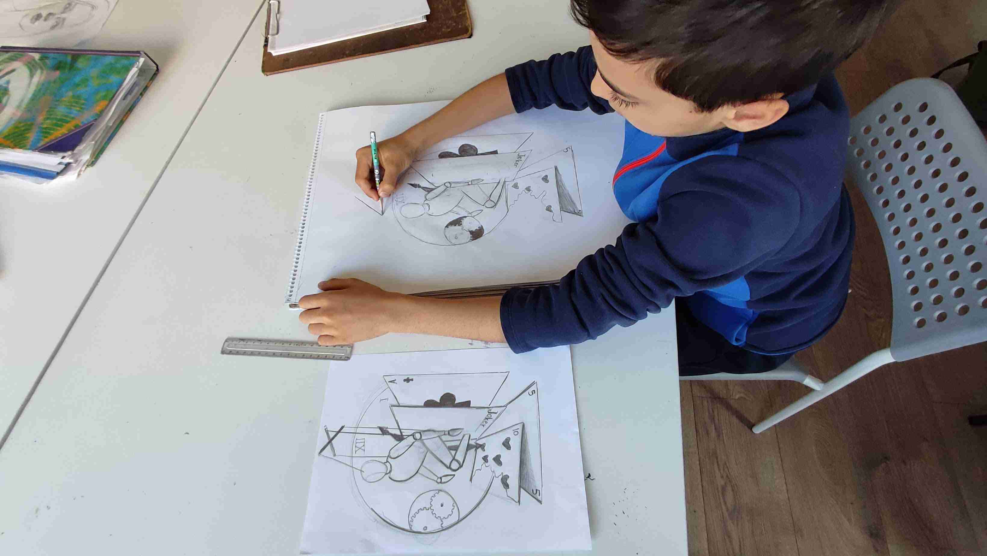 Resim Dersi Eğitimlerimizden Kareler