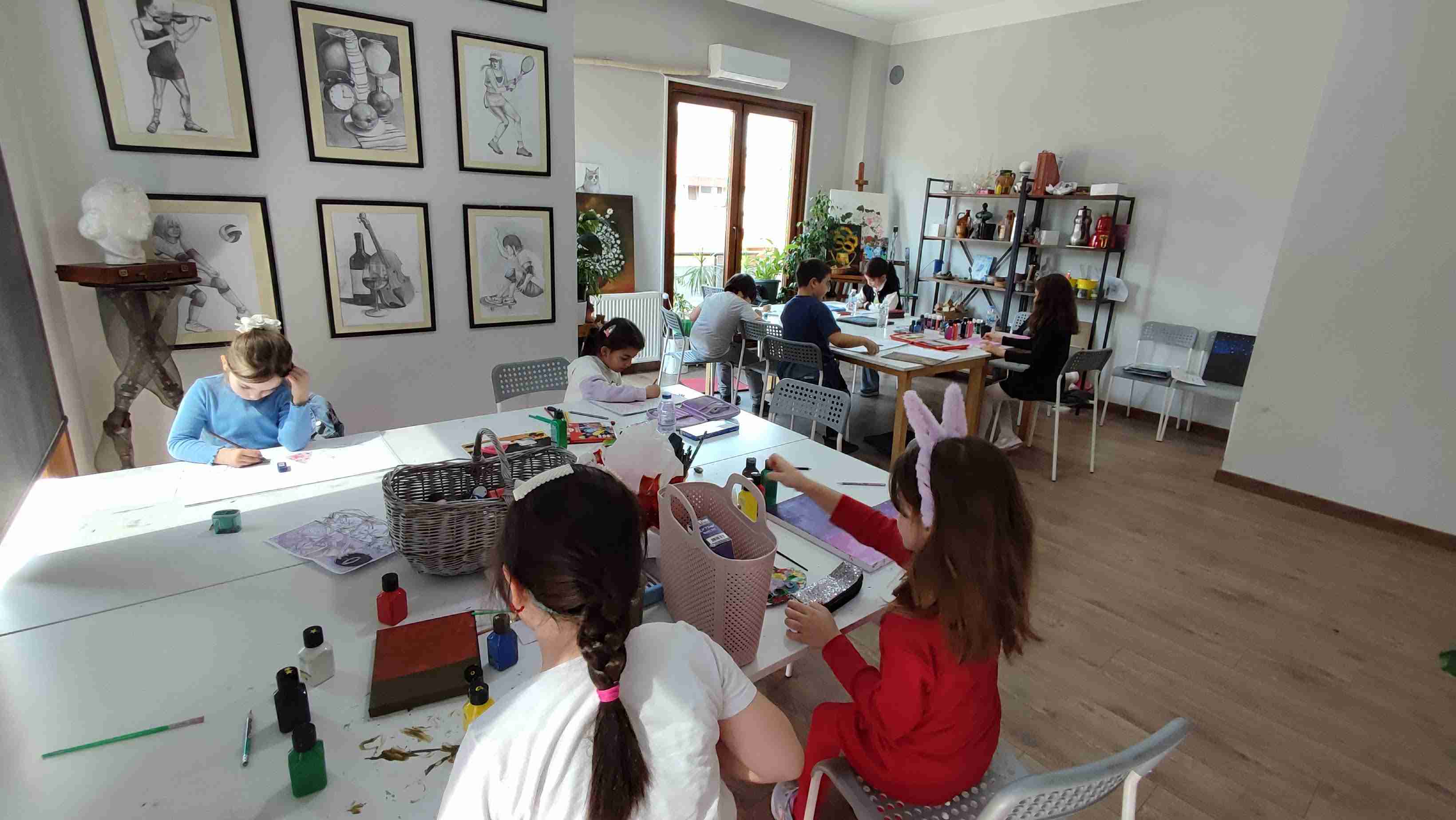 Resim Dersi Eğitimlerimizden Kareler