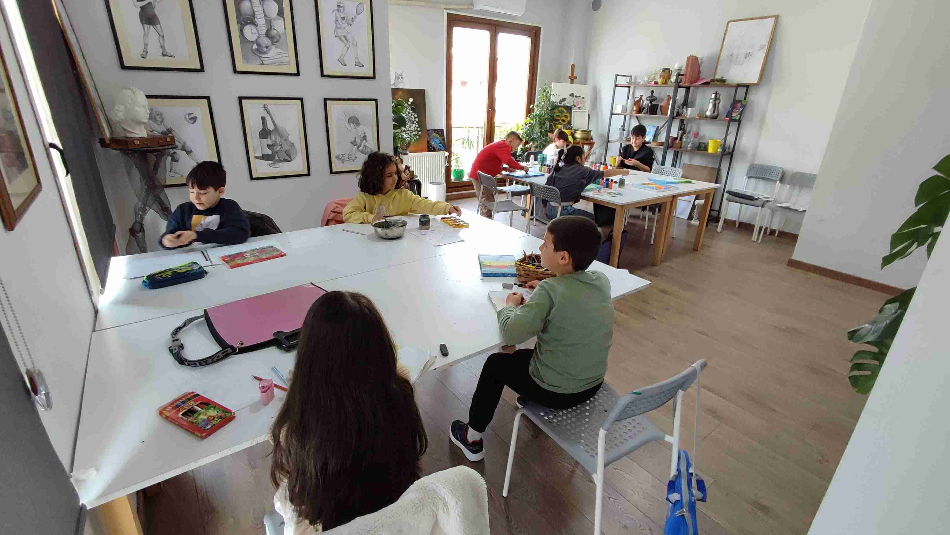 Resim Dersi Eğitimlerimizden Kareler