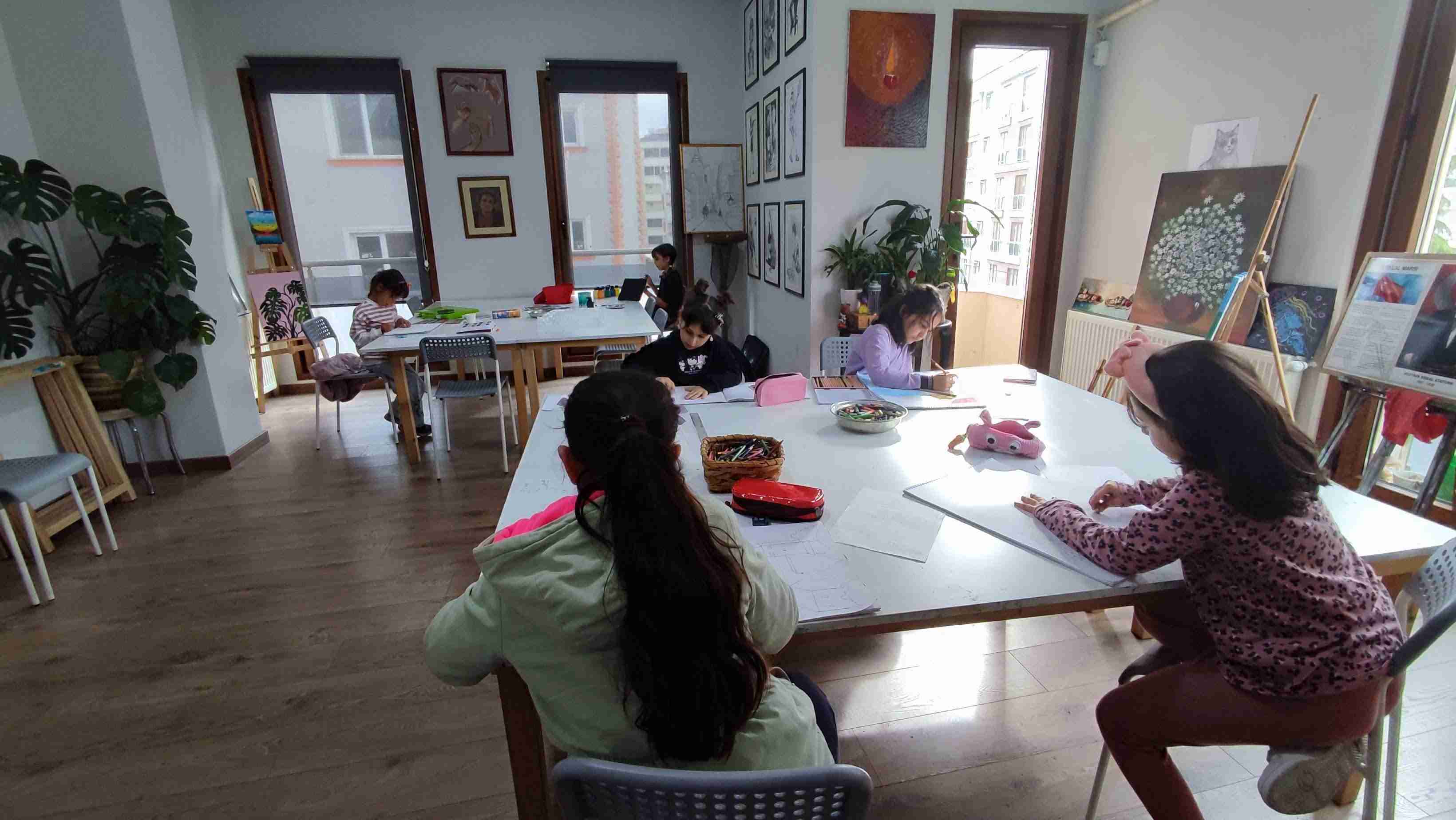 Resim Dersi Eğitimlerimizden Kareler