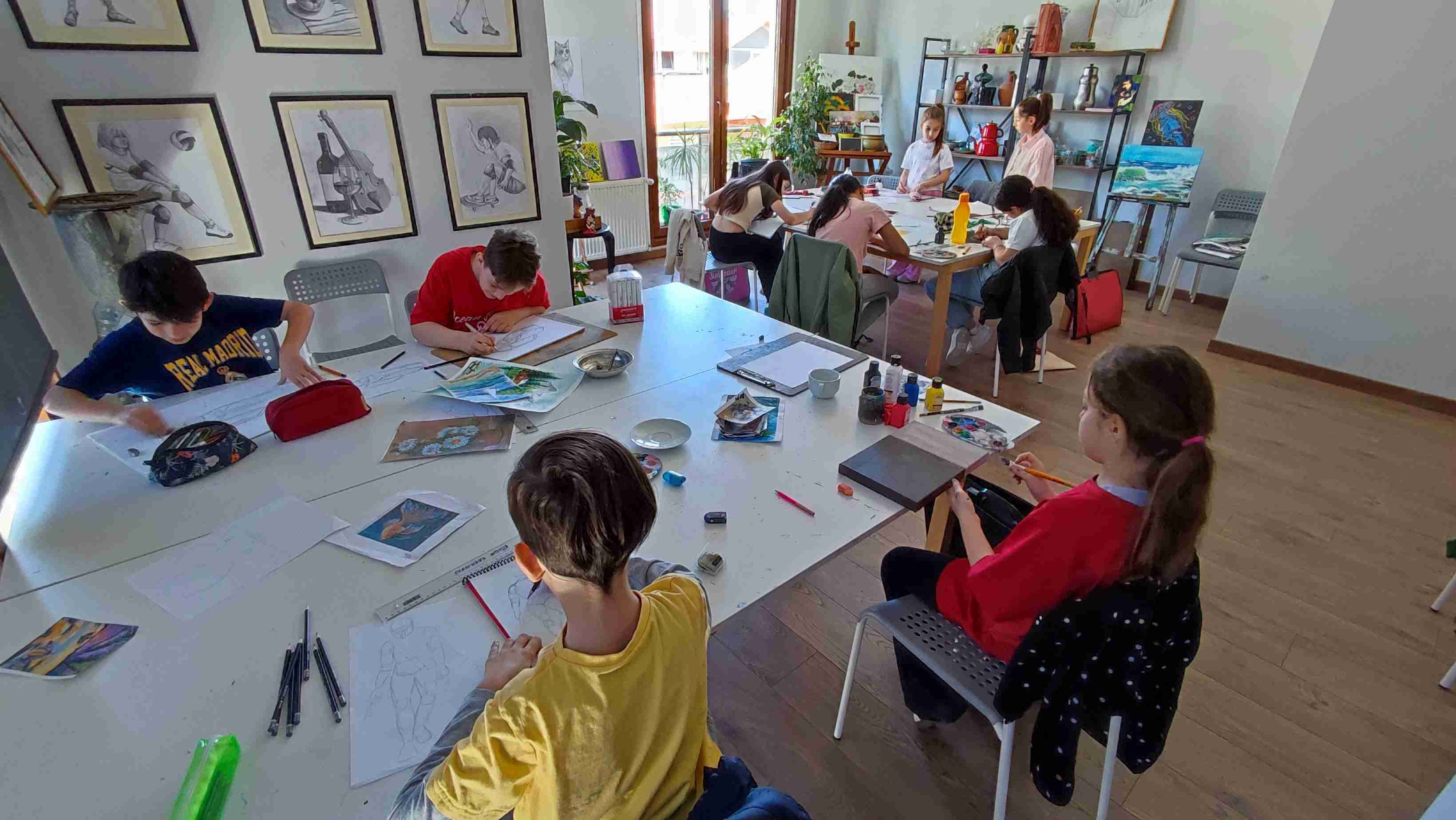 Resim Dersi Eğitimlerimizden Kareler