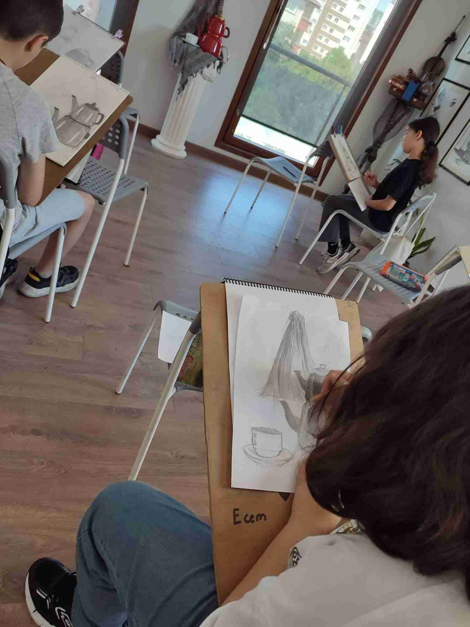 Resim Dersi Eğitimlerimizden Kareler