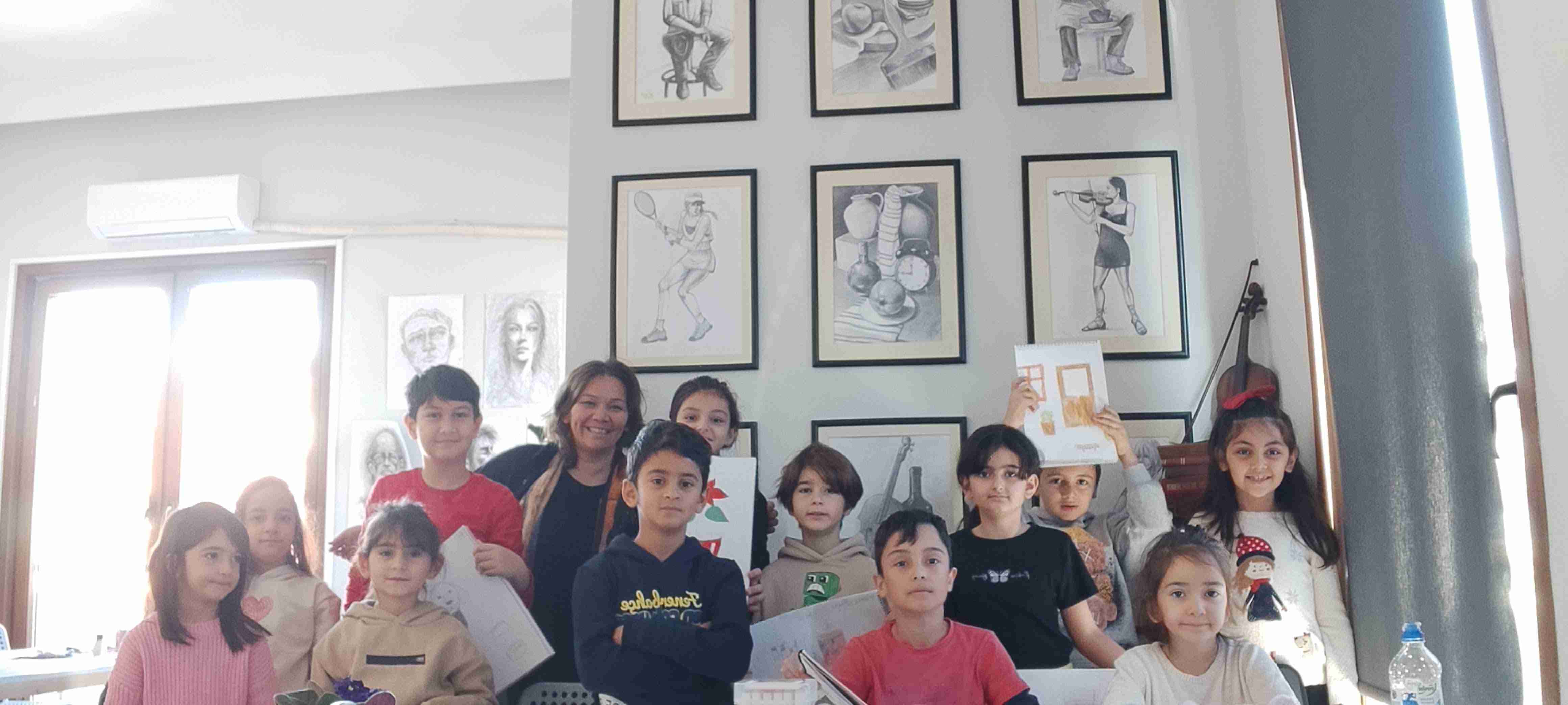 Resim Dersi Eğitimlerimizden Kareler