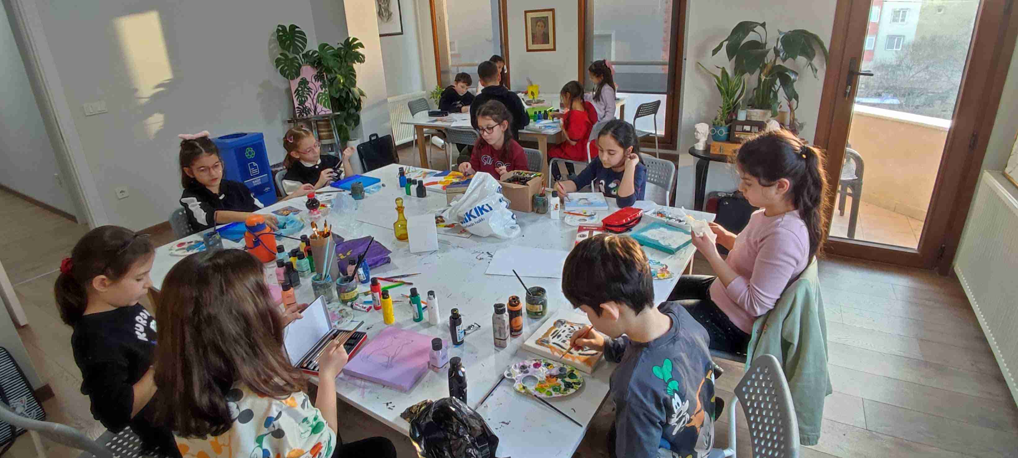 Resim Dersi Eğitimlerimizden Kareler