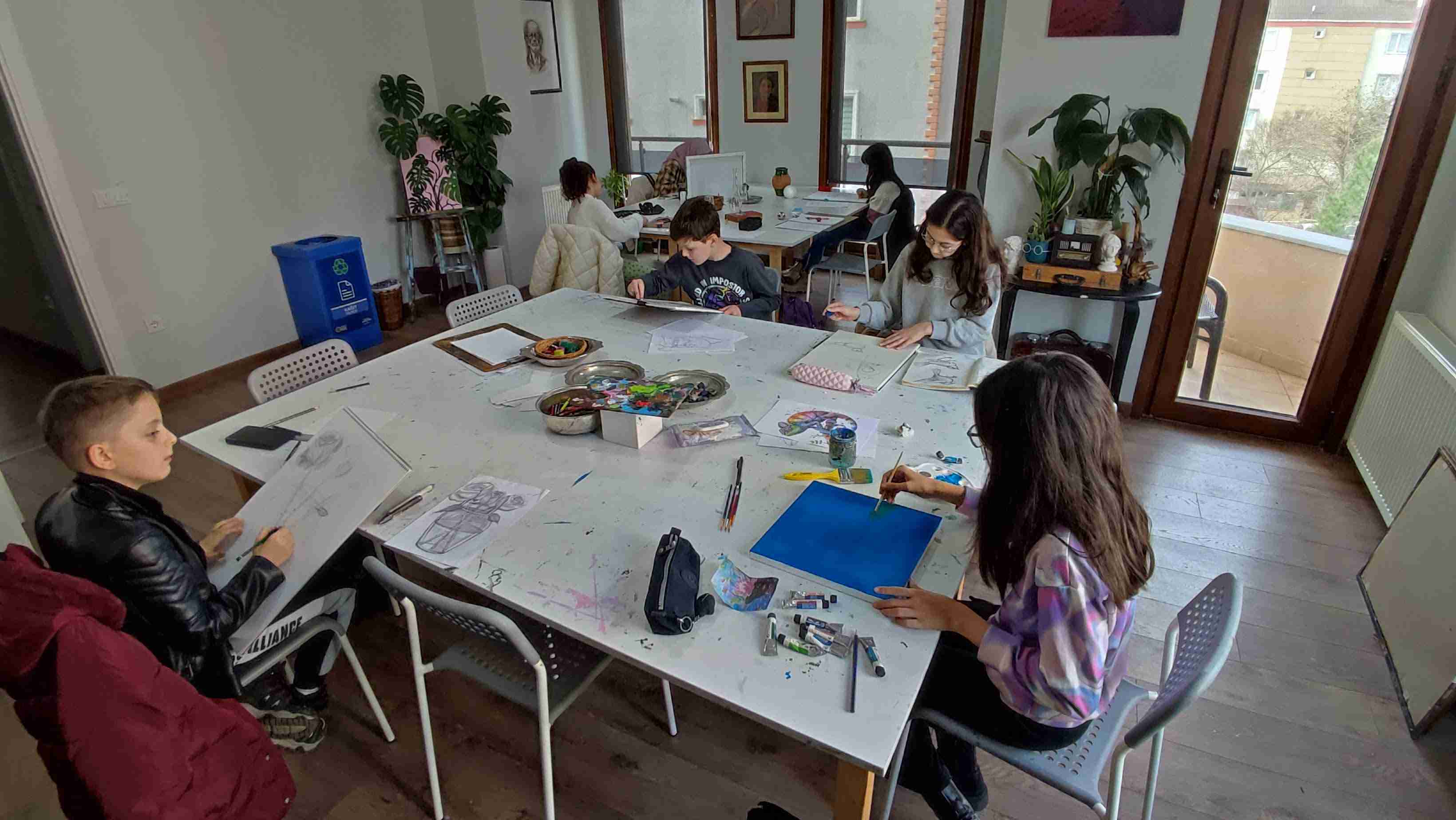 Resim Dersi Eğitimlerimizden Kareler