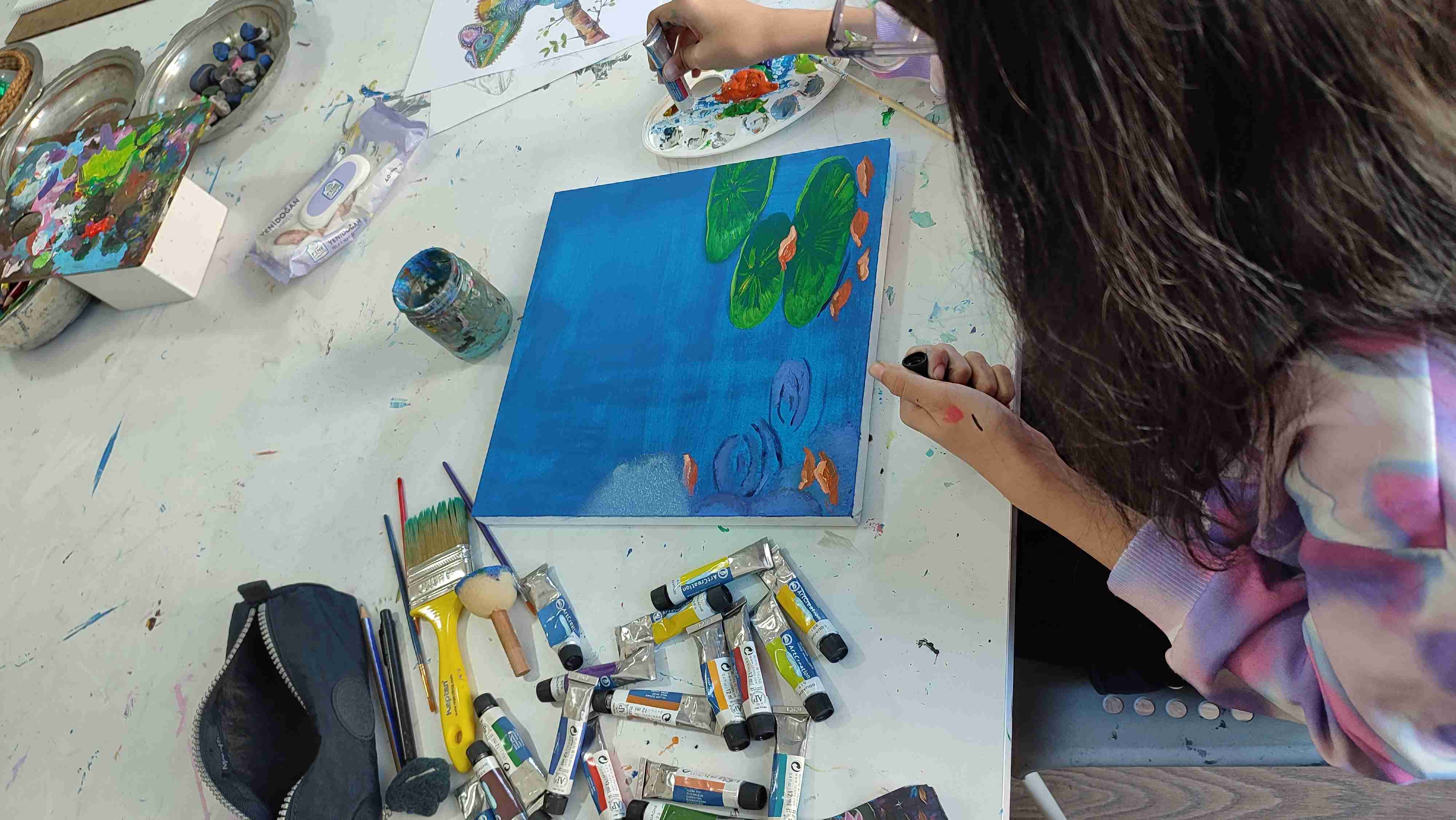 Resim Dersi Eğitimlerimizden Kareler