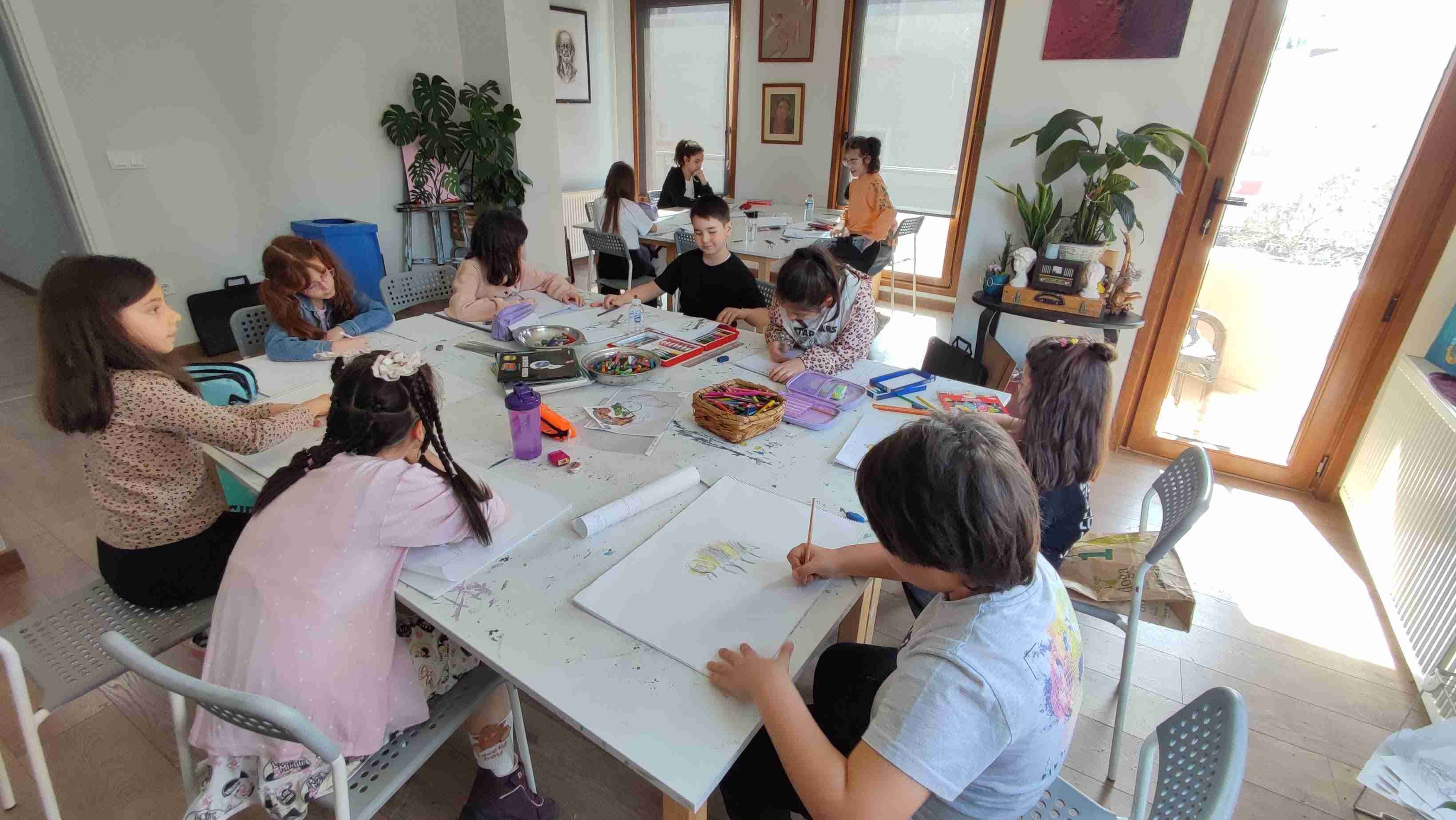 Resim Dersi Eğitimlerimizden Kareler