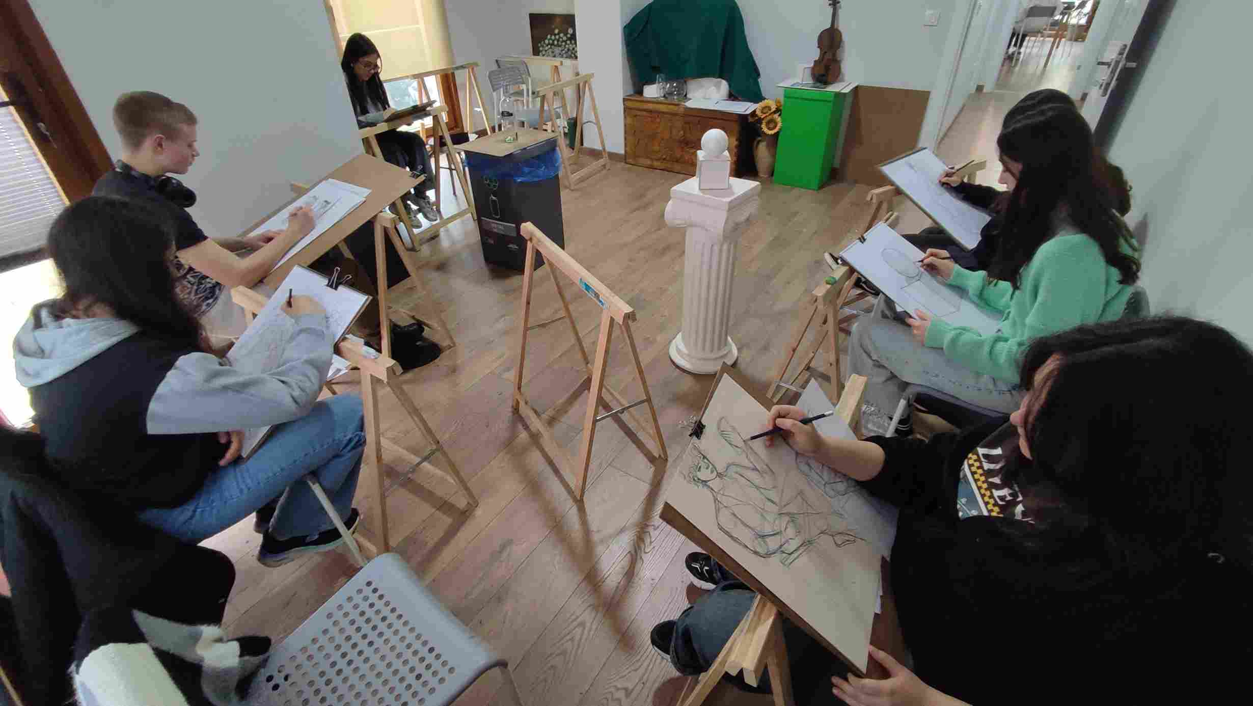 Güzel Sanatlara Hazırlık Atölyemizden Kareler