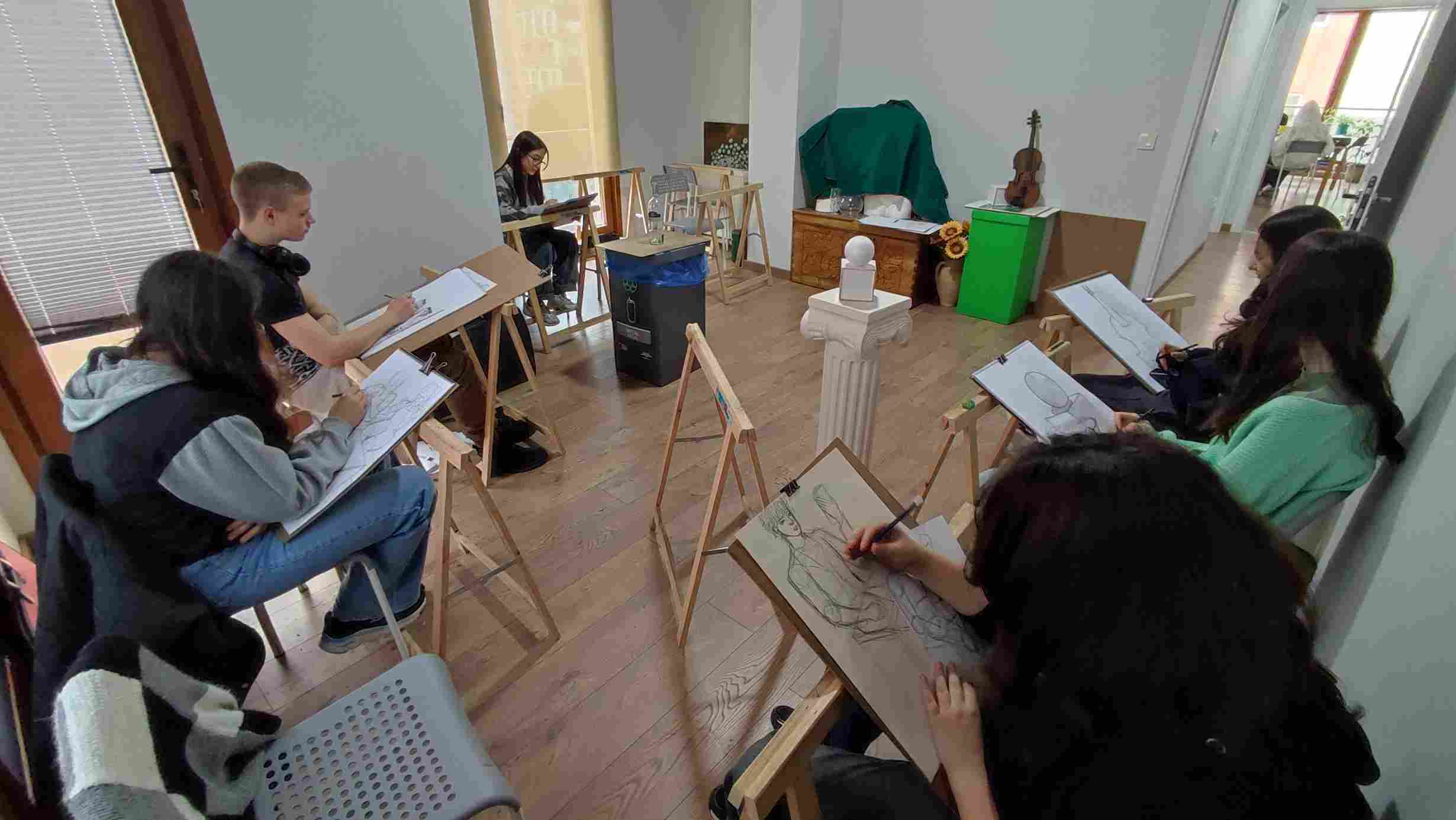 Güzel Sanatlara Hazırlık Atölyemizden Kareler