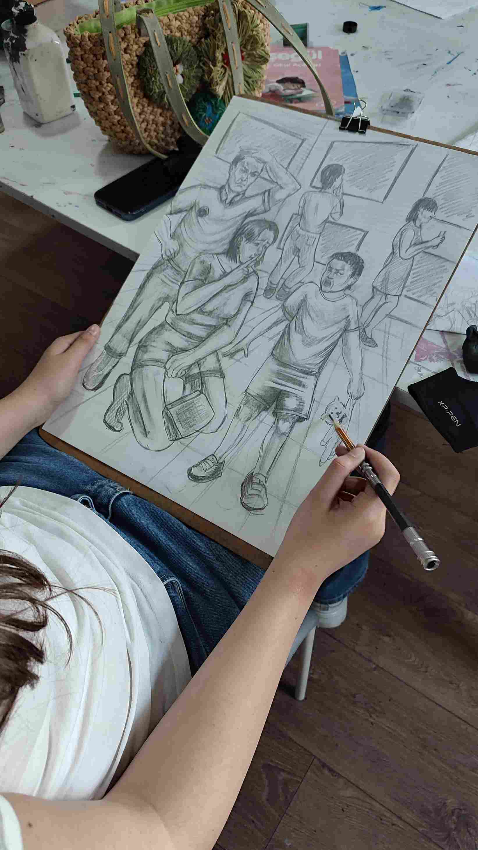 Güzel Sanatlara Hazırlık Atölyemizden Kareler