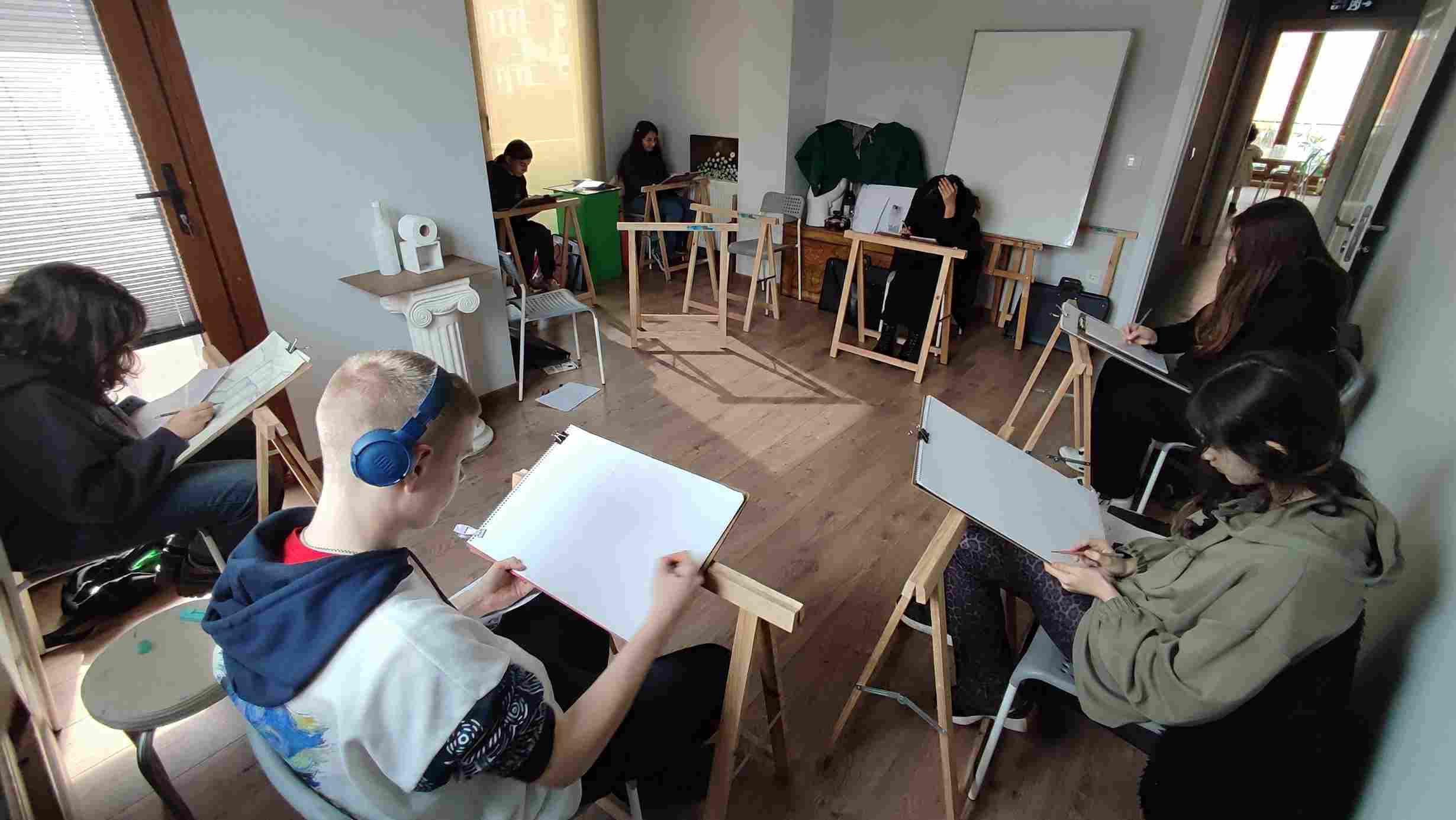 Güzel Sanatlara Hazırlık Atölyemizden Kareler