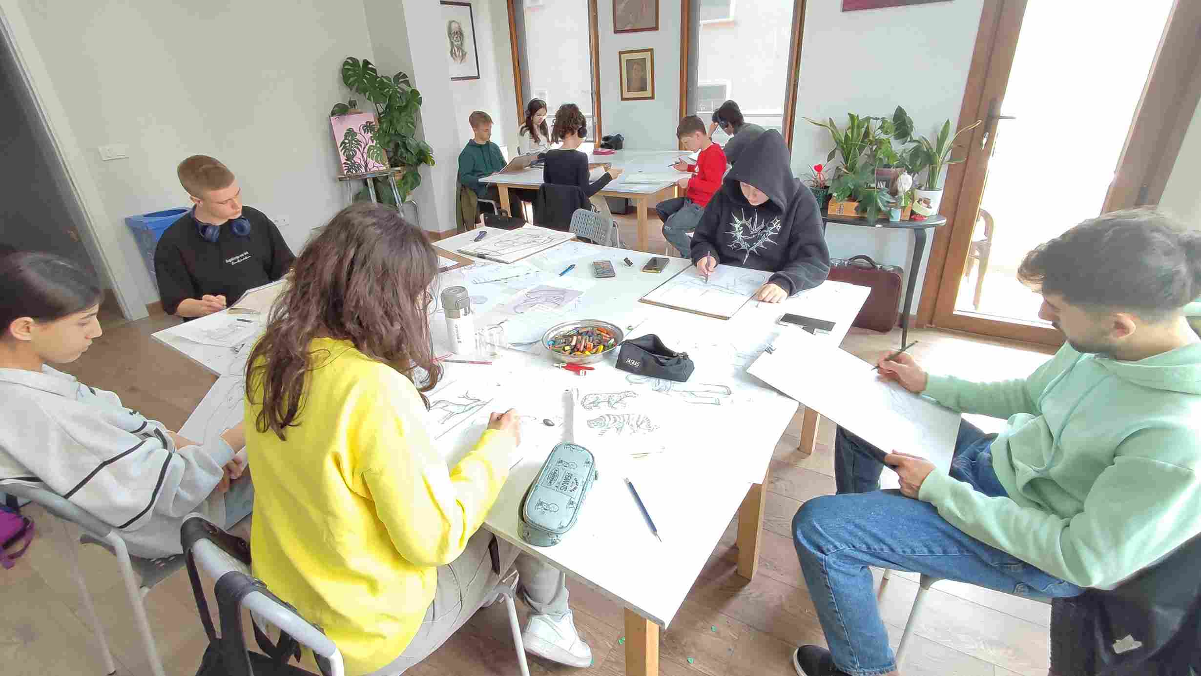 Güzel Sanatlara Hazırlık Atölyemizden Kareler