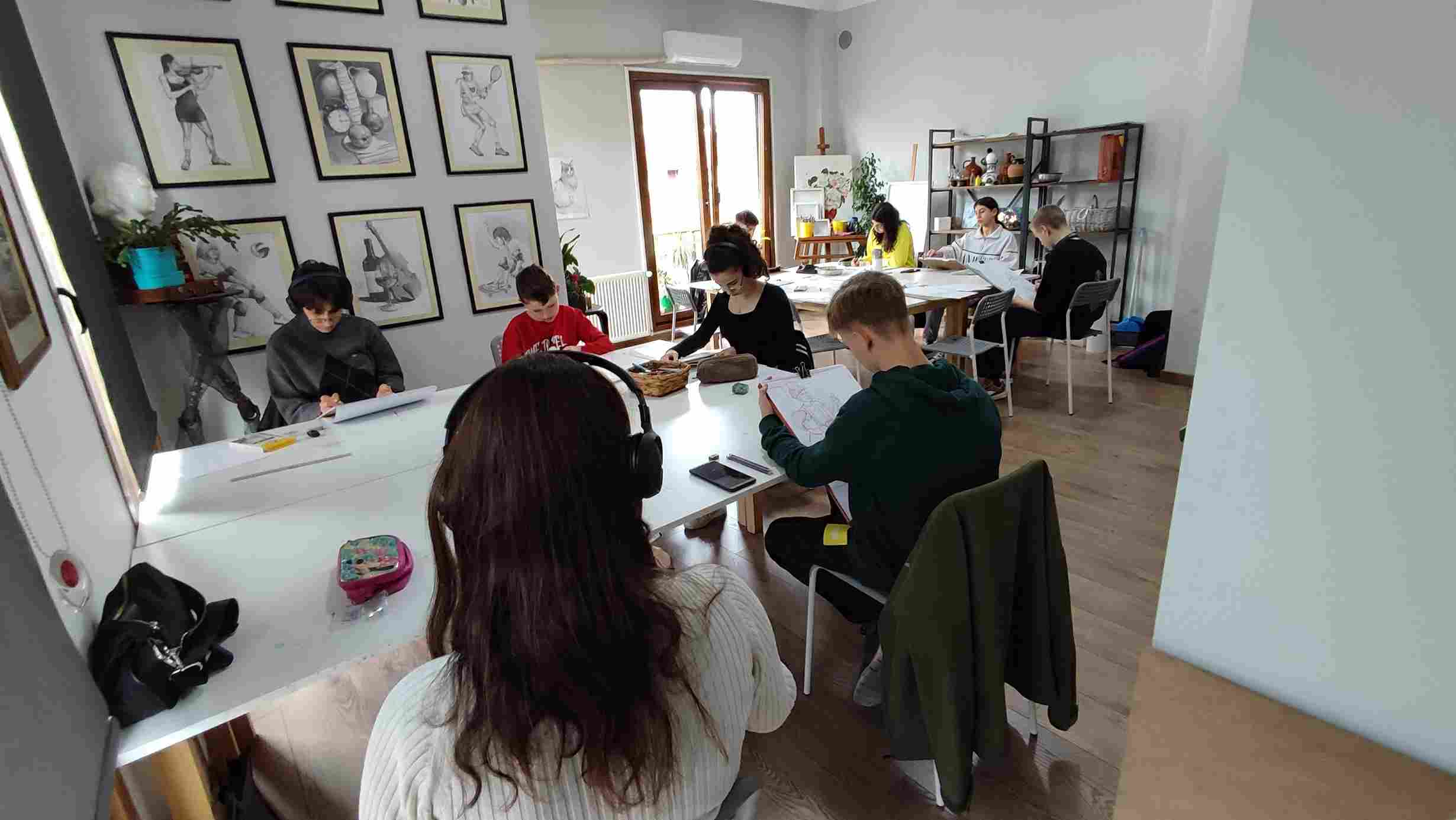 Güzel Sanatlara Hazırlık Atölyemizden Kareler