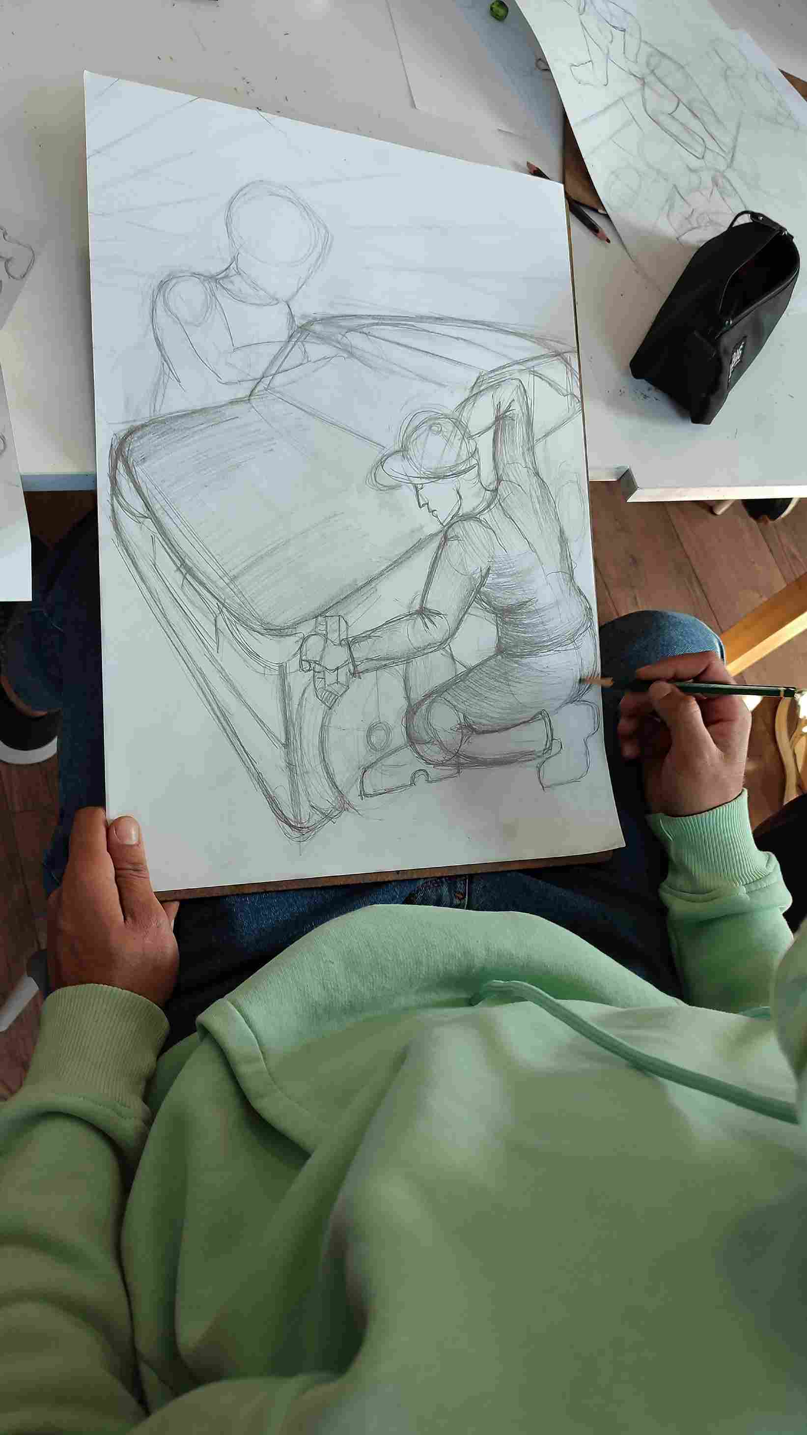 Güzel Sanatlara Hazırlık Atölyemizden Kareler