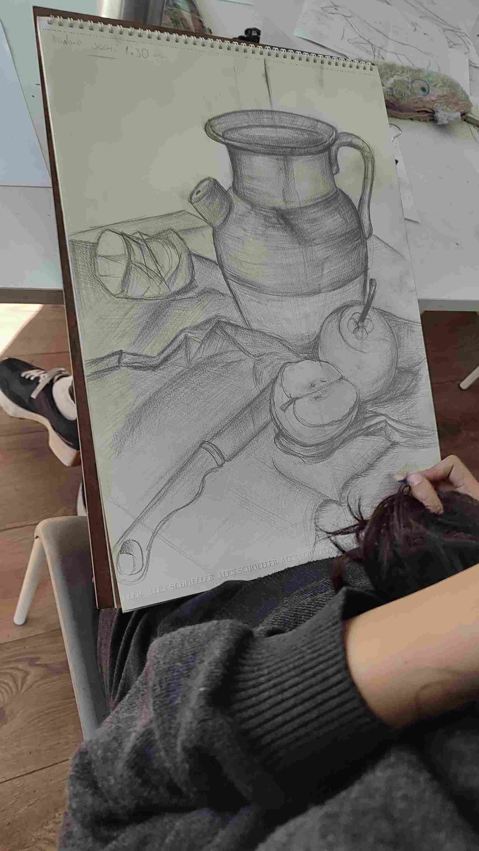 Güzel Sanatlara Hazırlık Atölyemizden Kareler