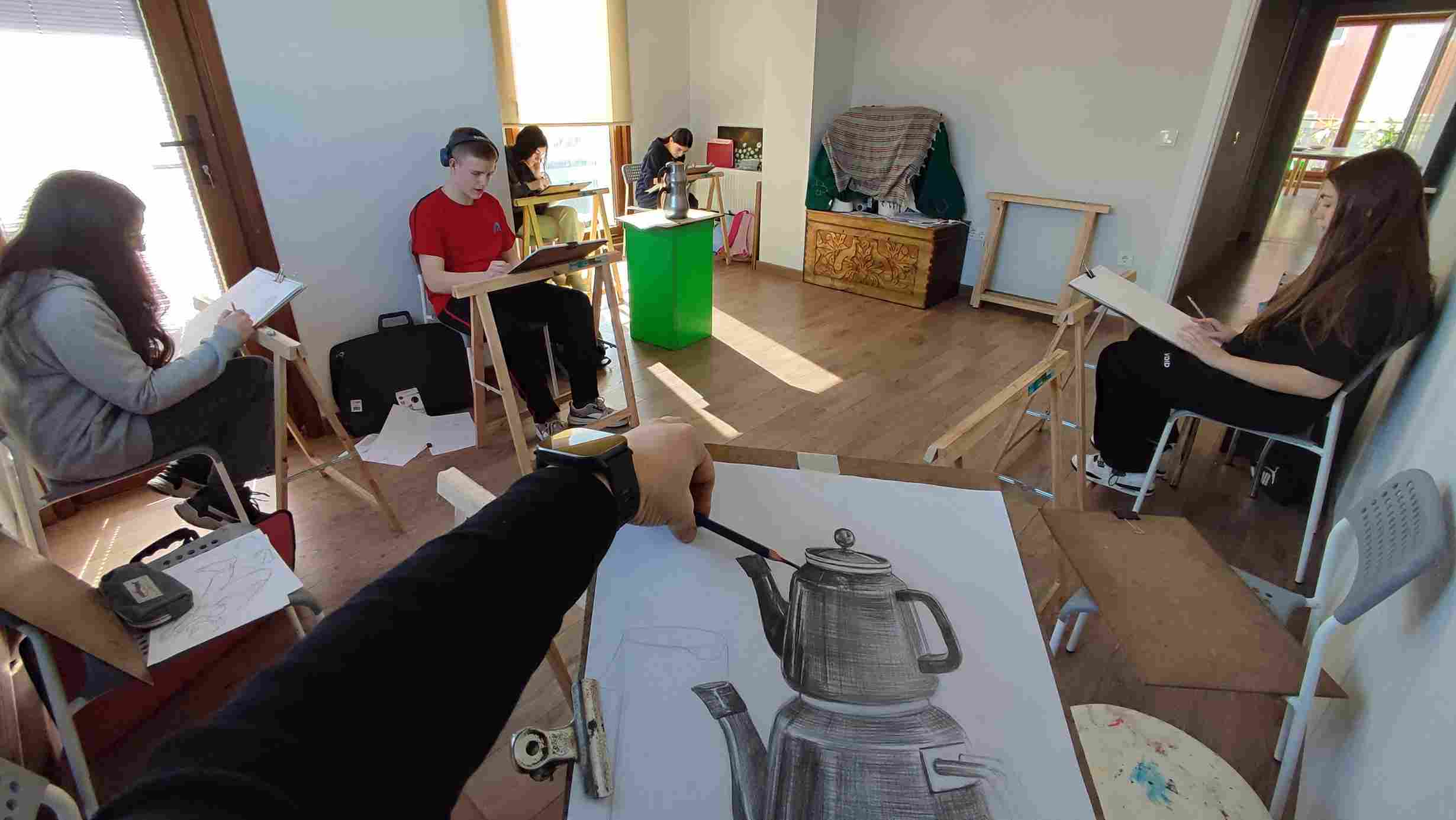 Güzel Sanatlara Hazırlık Atölyemizden Kareler