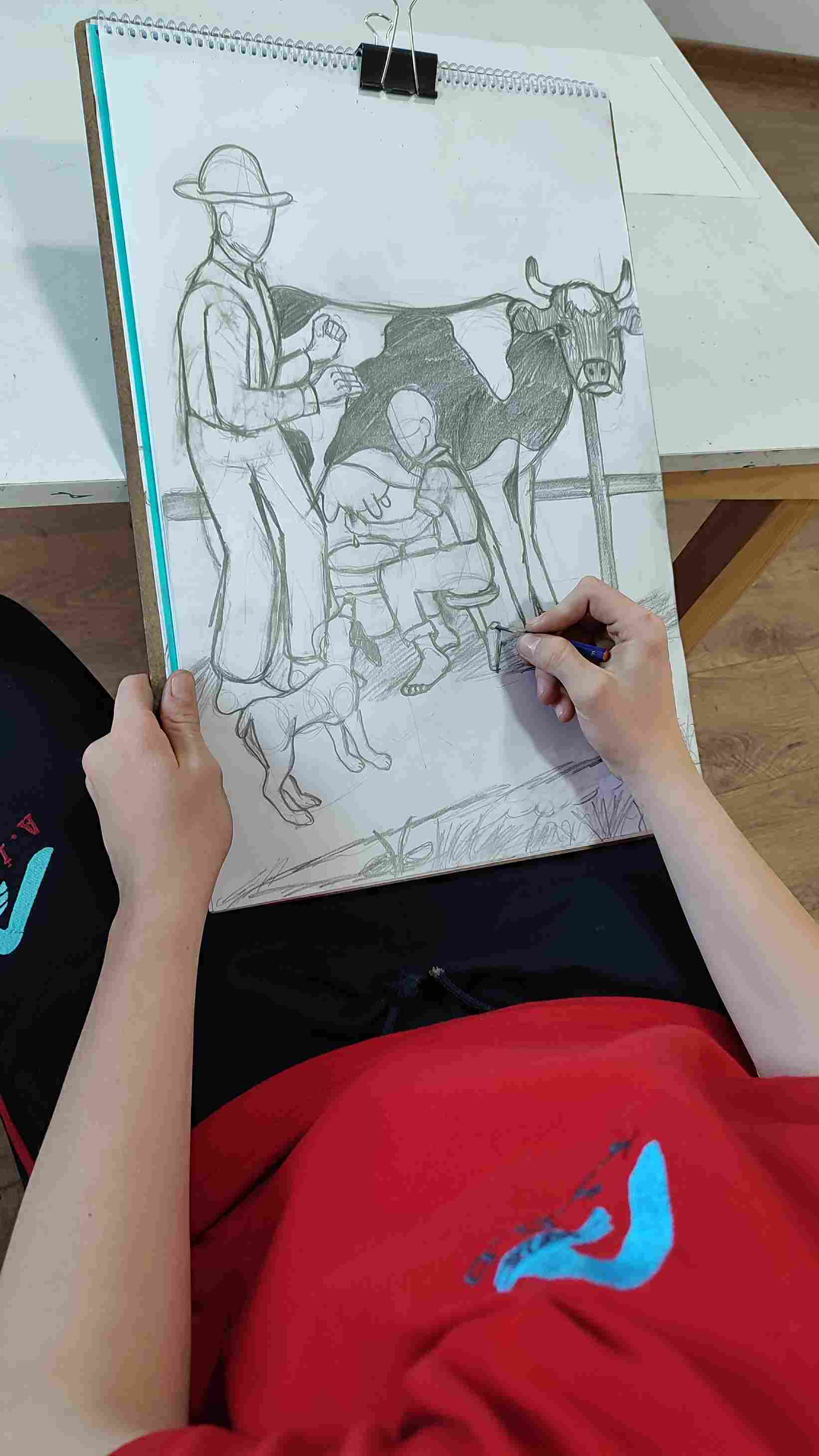 Güzel Sanatlara Hazırlık Atölyemizden Kareler