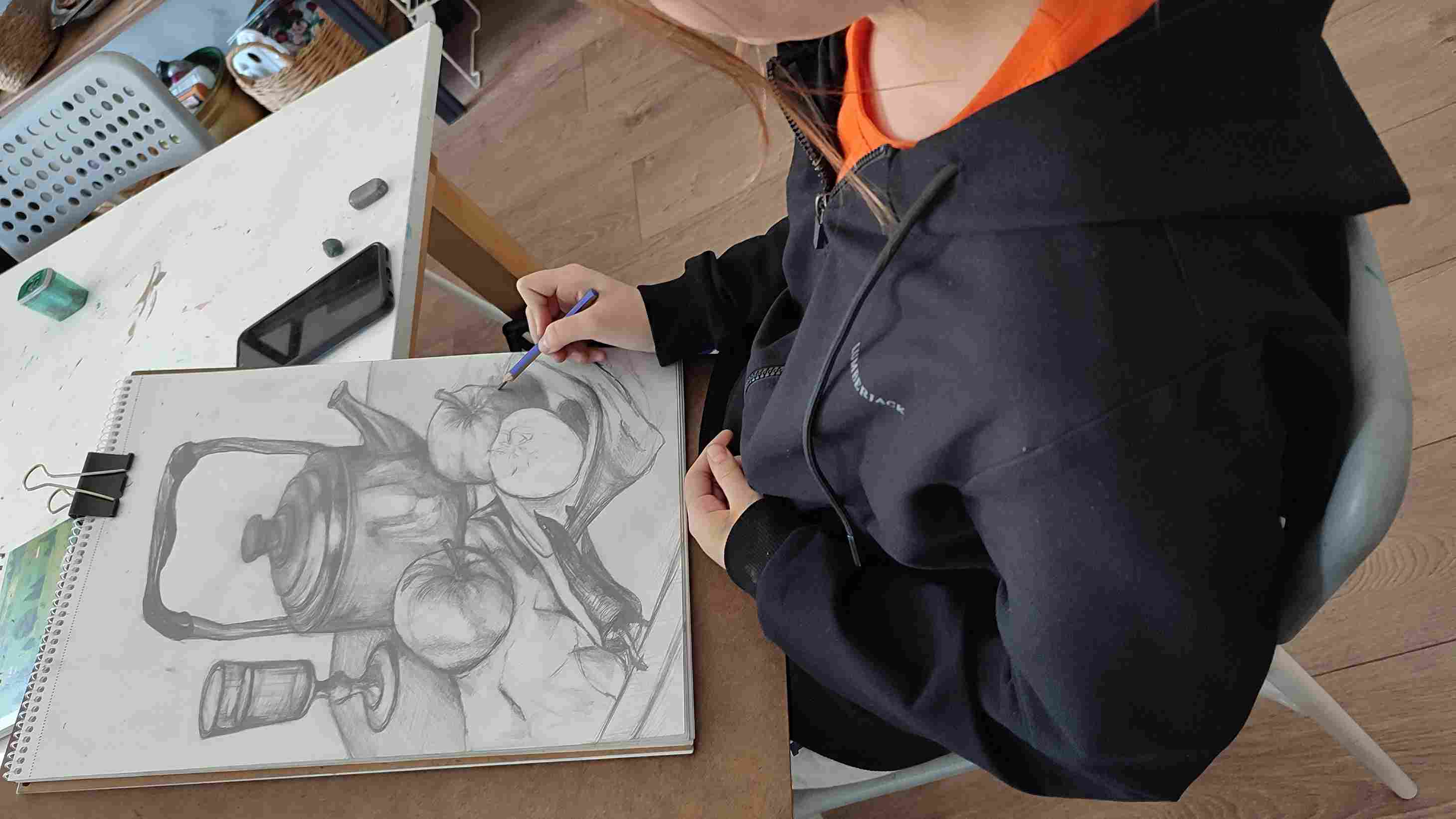 Güzel Sanatlara Hazırlık Atölyemizden Kareler