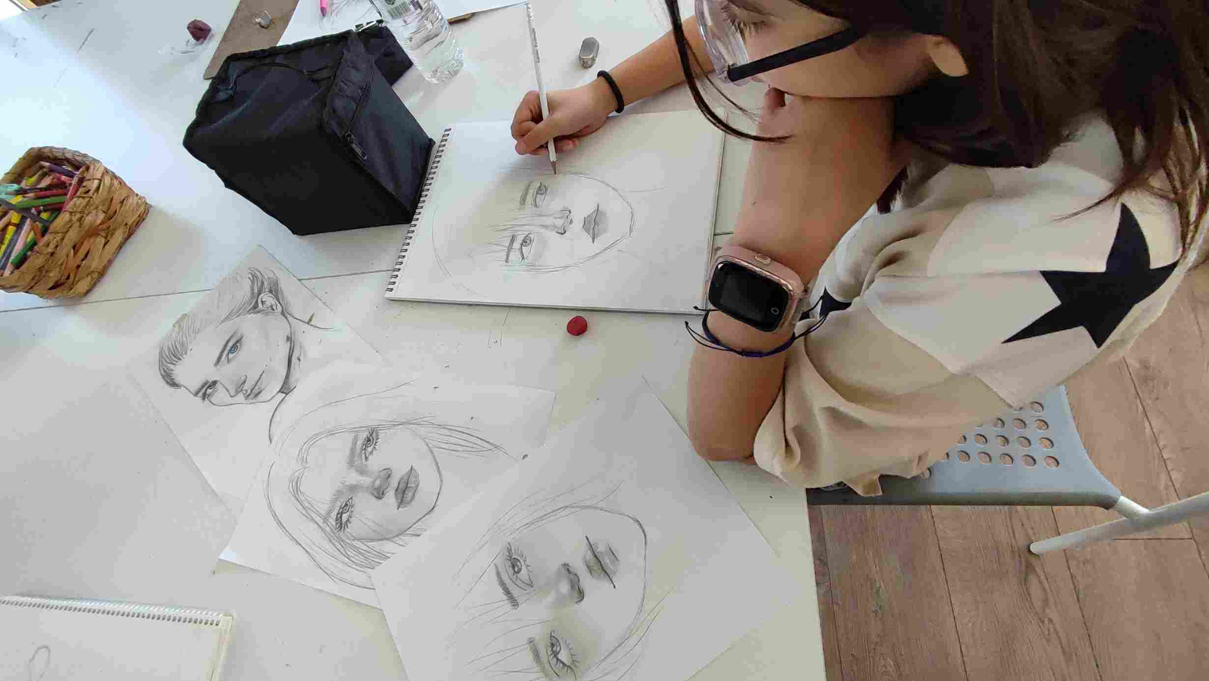 Güzel Sanatlara Hazırlık Atölyemizden Kareler