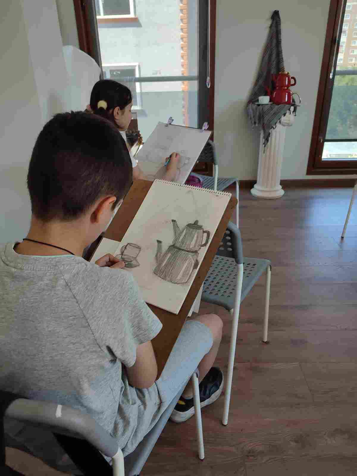 Güzel Sanatlara Hazırlık Atölyemizden Kareler