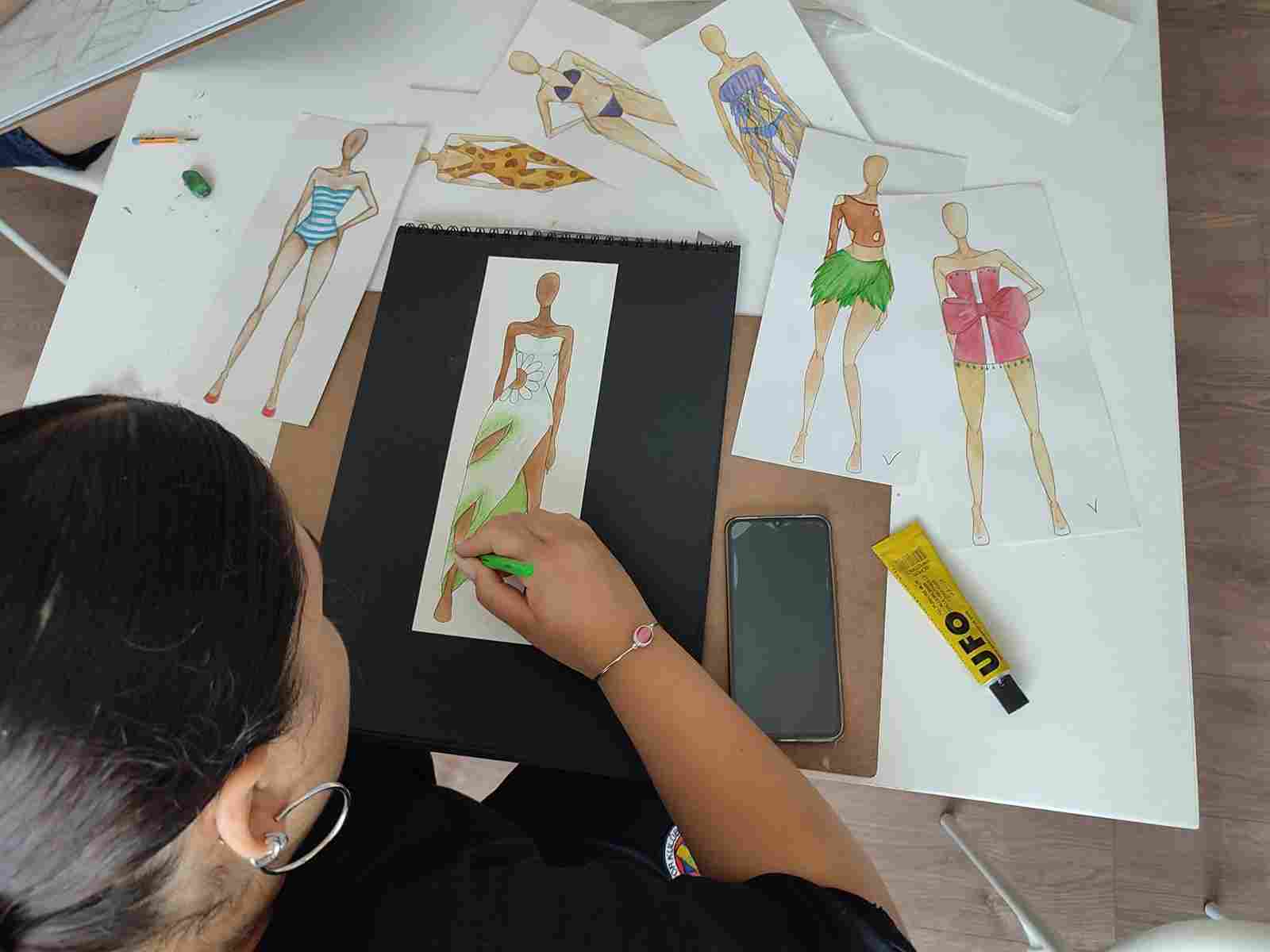 Güzel Sanatlara Hazırlık Atölyemizden Kareler