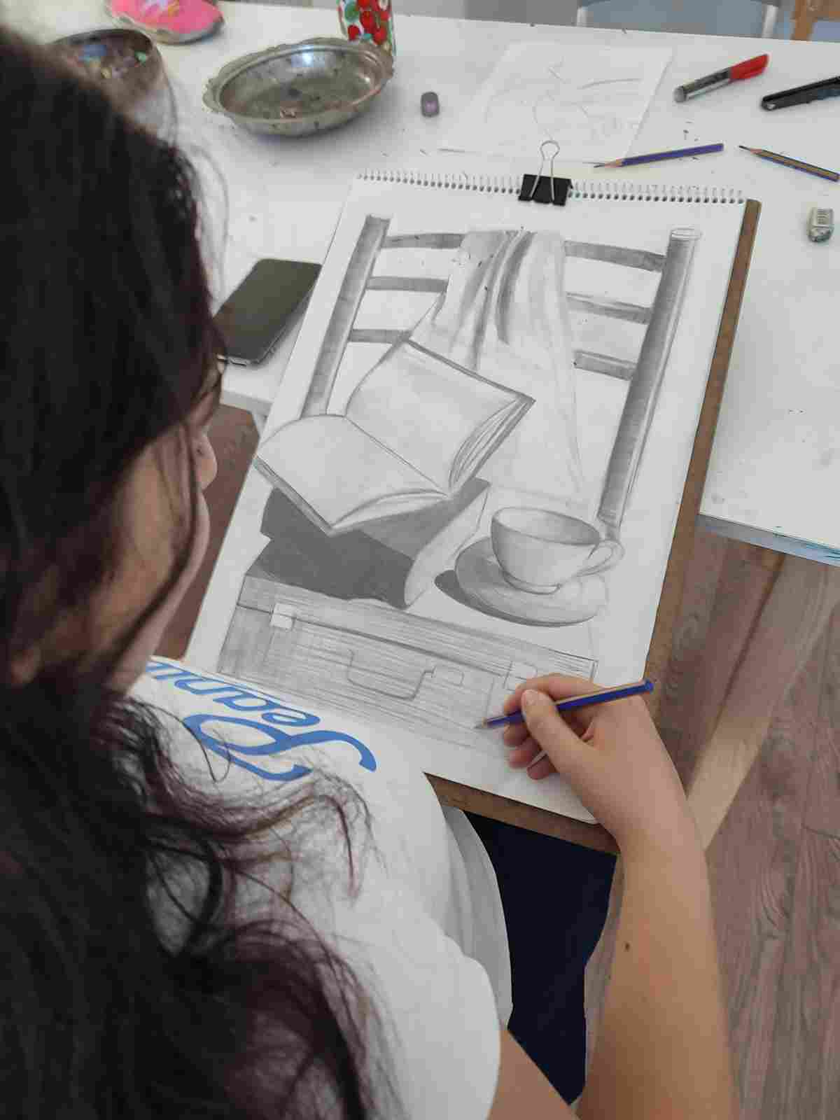 Güzel Sanatlara Hazırlık Atölyemizden Kareler